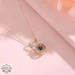 Elegant Diamond Projection Necklace -  QH Clothing