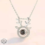 Elegant Diamond Projection Necklace -  QH Clothing