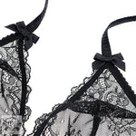 Delicate Lace Bra Set - Clothing