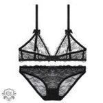 Delicate Lace Bra Set - Clothing