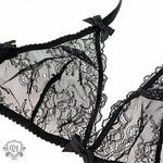 Delicate Lace Bra Set - Clothing