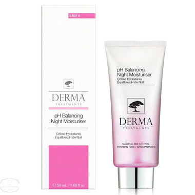 Derma Treatment pH Balancing Night Moisturiser 50ml - QH Clothing