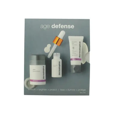 Dermalogica Age Defense Kit 13g Daily Superfoliant + 10ml Biolumin-C Serum + 12ml Dynamic Skin Recovery SPF50 - Skin