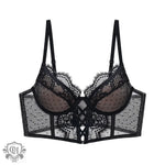 Detailed Corset Bra Set - Clothing