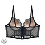 Detailed Corset Bra Set - Clothing