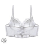 Detailed Corset Bra Set - Clothing