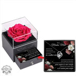 Exquisite Diamond-Studded Heart Necklace in Portuguese Card Gift Box -  QH Clothing