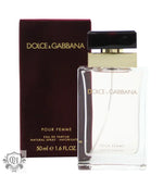 Dolce & Gabbana Pour Femme Eau de Parfum 50ml Sprej bottle with burgundy box