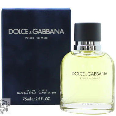 Dolce & Gabbana Pour Homme Eau De Toilette 75ml Sprej - Fragrance