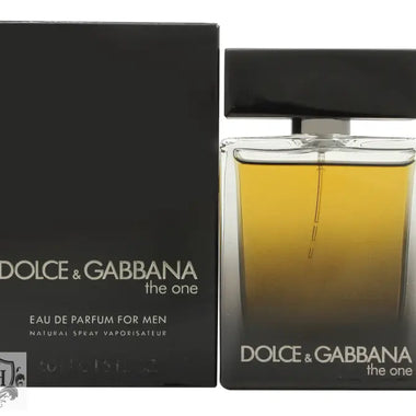 Dolce & Gabbana The One Eau de Parfum 50ml Sprej bottle and black retail box display