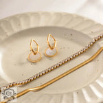 Exquisite 18K Gold Double Layer Diamond Snake Chain Necklace -  QH Clothing