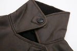 Retro Double Sided Faux Shearling Jacket - QH Clothing