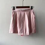 Draping Buttoned Shirt & Pocket Shorts - Clothing