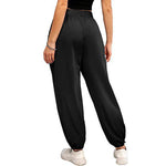 Drawstring Wide Leg Ankle Pants - QH Clothing