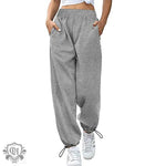 Drawstring Wide Leg Ankle Pants - QH Clothing