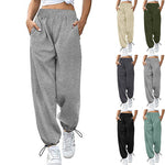 Drawstring Wide Leg Ankle Pants - QH Clothing