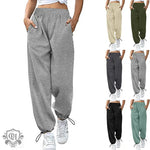 Drawstring Wide Leg Ankle Pants - QH Clothing