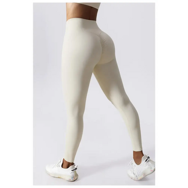 Drawstring Belly Contracting Nude High Waist Yoga Pants Quick Drying Hip Lifting Fitness Pants Tight Running Sports Pants Women - Quality Home Clothing| Beauty