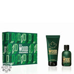 DSquared² Green Wood Gift Set 100ml EDT + 150ml Shower Gel - QH Clothing