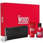 DSquared² Red Wood Gift Set 100ml EDT + 150ml Body Lotion - QH Clothing