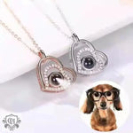 Heartfelt Memories Diamond Projection Necklace -  QH Clothing