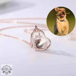 Heartfelt Memories Diamond Projection Necklace -  QH Clothing