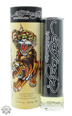 Ed Hardy Eau de Toilette 100ml Spray bottle and container display for Hardy Ed Hardy