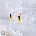 18K Gold Fashion Light Luxury Long Strip with Pearl Design Versatile Earrings - QH Clothing