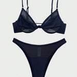 Black Lace Bikini Set - QH Clothing