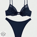 Black Lace Bikini Set - QH Clothing