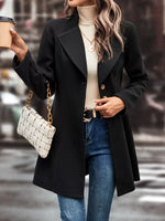 Elegant Wool Blend Winter Coat - QH Clothing