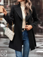 Elegant Wool Blend Winter Coat - QH Clothing