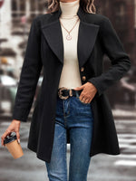 Elegant Wool Blend Winter Coat - QH Clothing