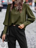 Women Clothing Autumn Winter Shirts Women Office Long Sleeved Top Women - Quality Home Clothing| Beauty