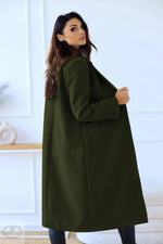 Elegant Double Breasted Coat - Quality Home Clothing | Beauty