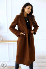 Elegant Double Breasted Coat - Quality Home Clothing | Beauty