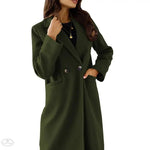 Elegant Double Breasted Coat - Quality Home Clothing | Beauty