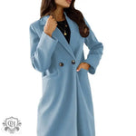 Elegant Double Breasted Coat - Quality Home Clothing | Beauty