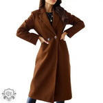 Elegant Double Breasted Coat - Quality Home Clothing | Beauty