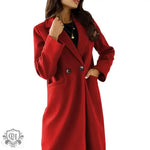 Elegant Double Breasted Coat - Quality Home Clothing | Beauty