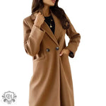 Elegant Double Breasted Coat - Quality Home Clothing | Beauty