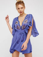 Women  Spring and Summer Elegant Seaside Holiday Sexy Embroidered Dress - Quality Home Clothing| Beauty