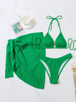 Lace-Up Boho Bikini Set - QH Clothing