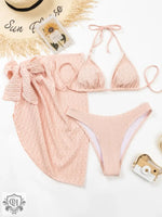 Lace-Up Boho Bikini Set - QH Clothing