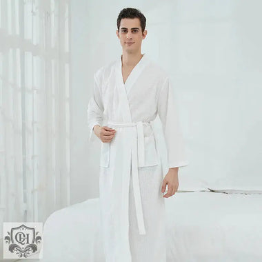 Sauna Clothes Women Thin Robe Long Couple Home Wear Hotel Bathrobe - Quality Home Clothing| Beauty