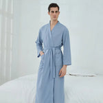 Sauna Clothes Women Thin Robe Long Couple Home Wear Hotel Bathrobe - Quality Home Clothing| Beauty