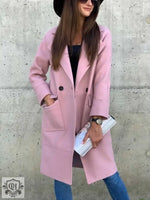 Woolen Blazer Pocket Coat Women - QH Clothing