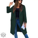 Woolen Blazer Pocket Coat Women - QH Clothing