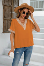 Women Clothing Popular V Neck Shirt Women Shirt Top - Quality Home Clothing| Beauty