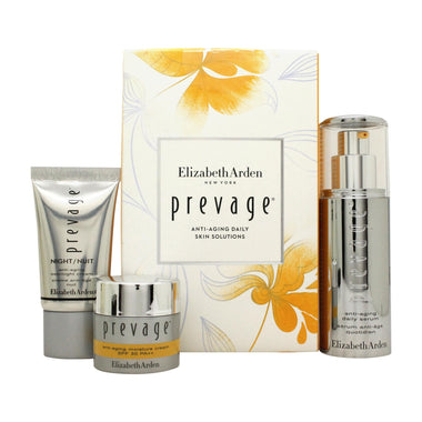 Elizabeth Arden Prevage Presentset 30ml Dagligt Serum + 15ml Fukt Kräm SPF30 + 15ml Över Natten Kräm - Skin Care